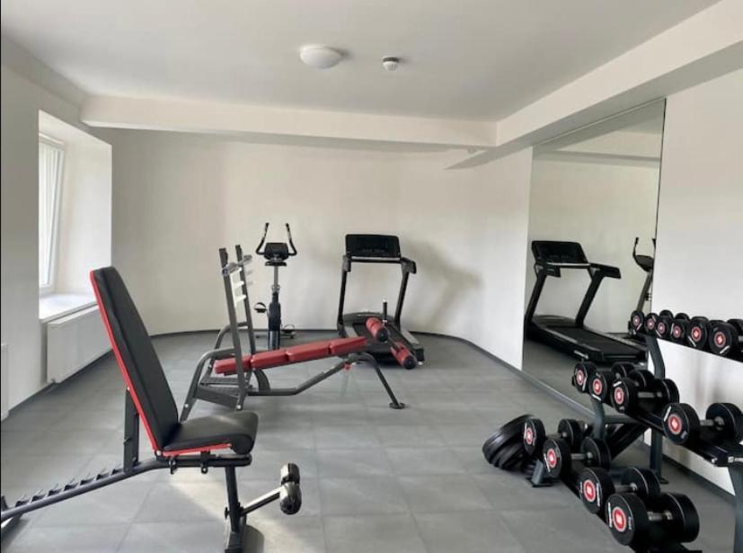 Cute With Gym, Rooftop Terraces And Laundry Prague